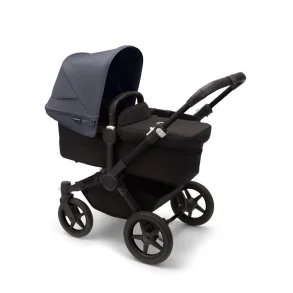 Bugaboo Donkey5 Mono - Midnight Black Stel - Midnight Black Bund - Stormy Blue Kaleche 