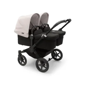 Bugaboo Donkey5 Twin - Midnight Black Stel - Midnight Black Bund - Misty White Kaleche 