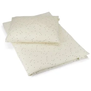 Konges Sljd - Baby Sengetj Mille Marine White