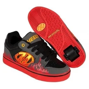 Heelys Rullesko - Black Flame - 1 hjul