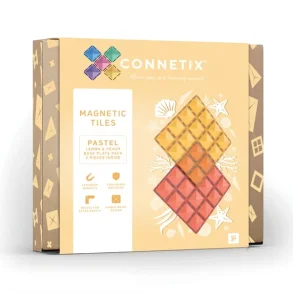Connetix - St 2 stk Lemon and Peach