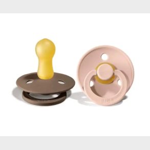 BIBS - Sutter - Dark Oak/Blush 2-pack
