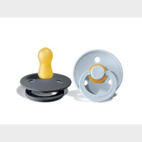 BIBS - Sutter - Iron/Baby Blue 2-pack