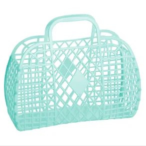 Sun Jellies Retro Taske - Mint Stor