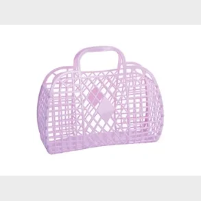 Sun Jellies Retro Taske - Lilac Lille